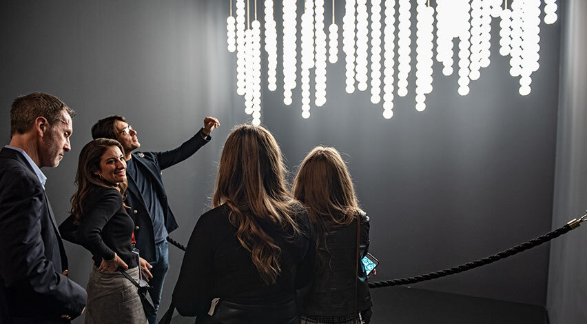 Подвесной светильник Terzani Abacus Linear