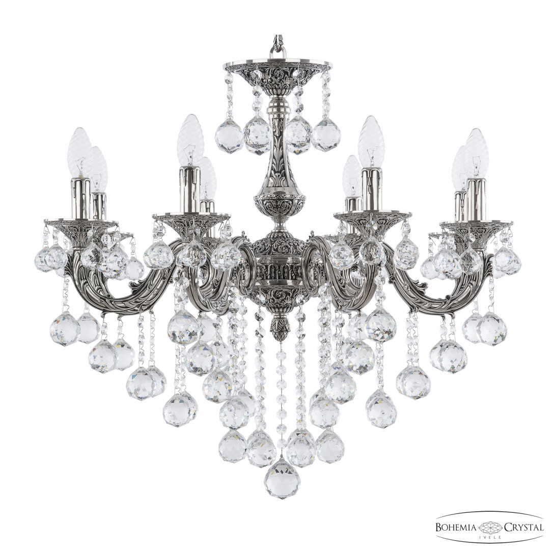 Люстра бронзовая 71101/8/210 B NB Balls Bohemia Ivele Crystal
