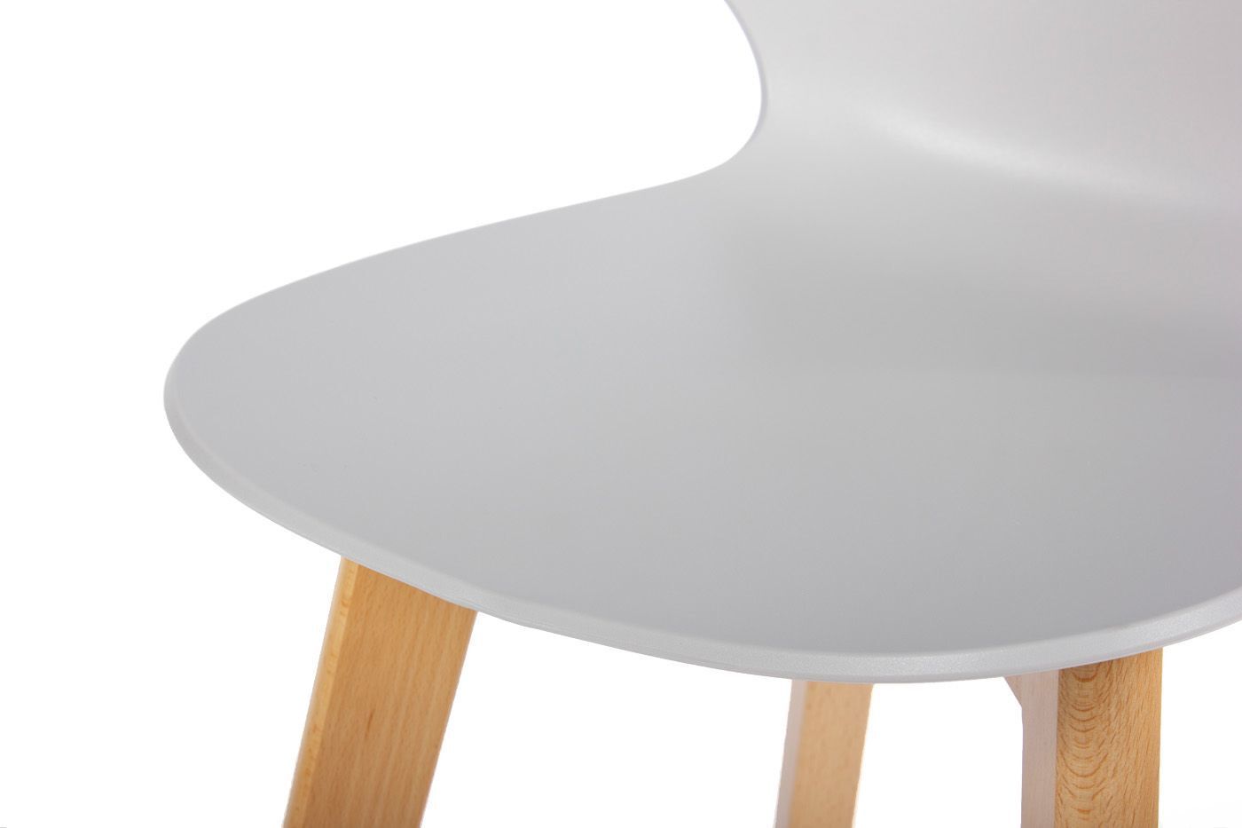 Стул Gracia серый c деревянными ножками Bradex Home FR 0032