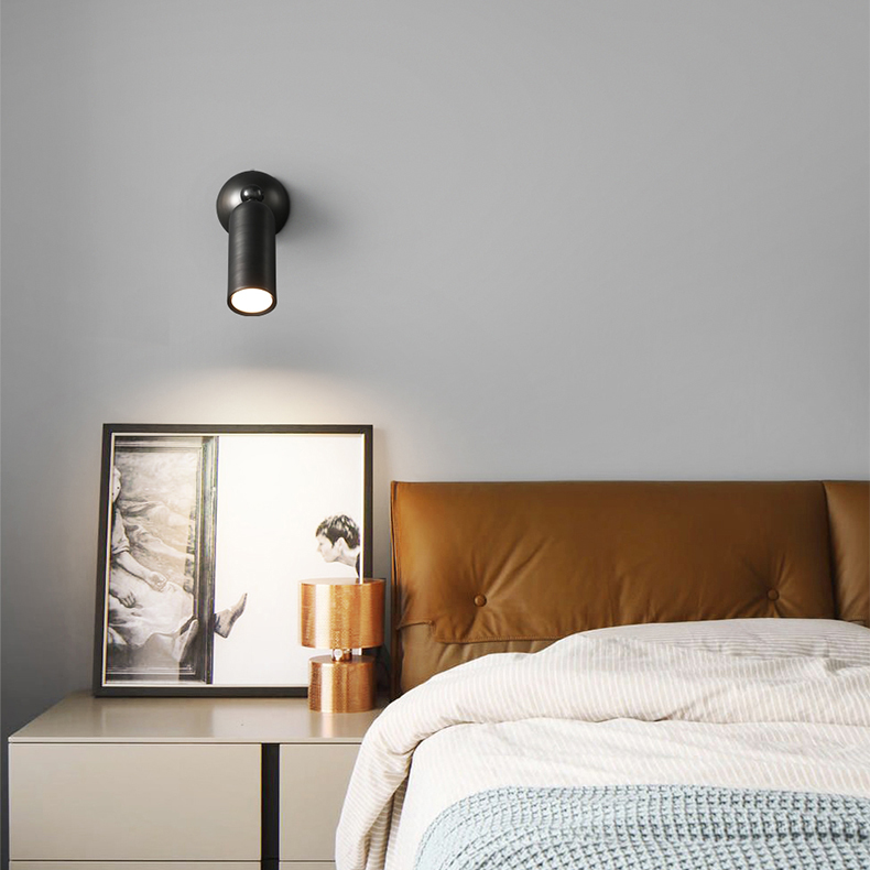 Настенный светильник LEFFE B WALL Black by ImperiumLoft