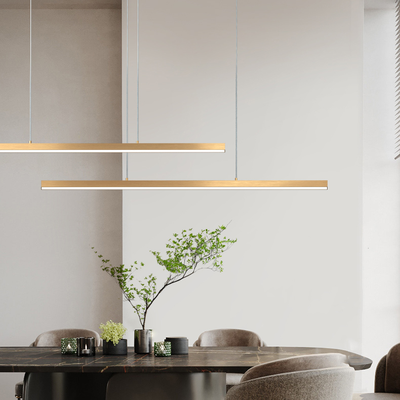 Подвесной светильник HELKEN DUO L95+135 Brass by ImperiumLoft