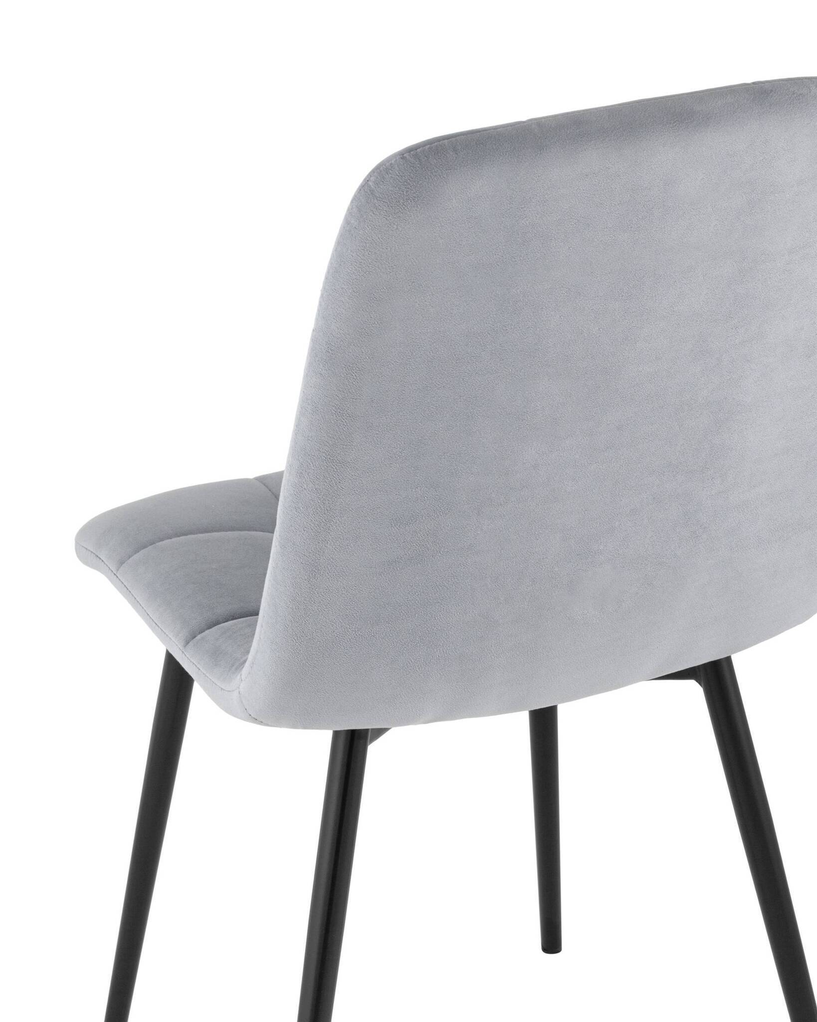 Стул Oliver велюр серый Stool Group