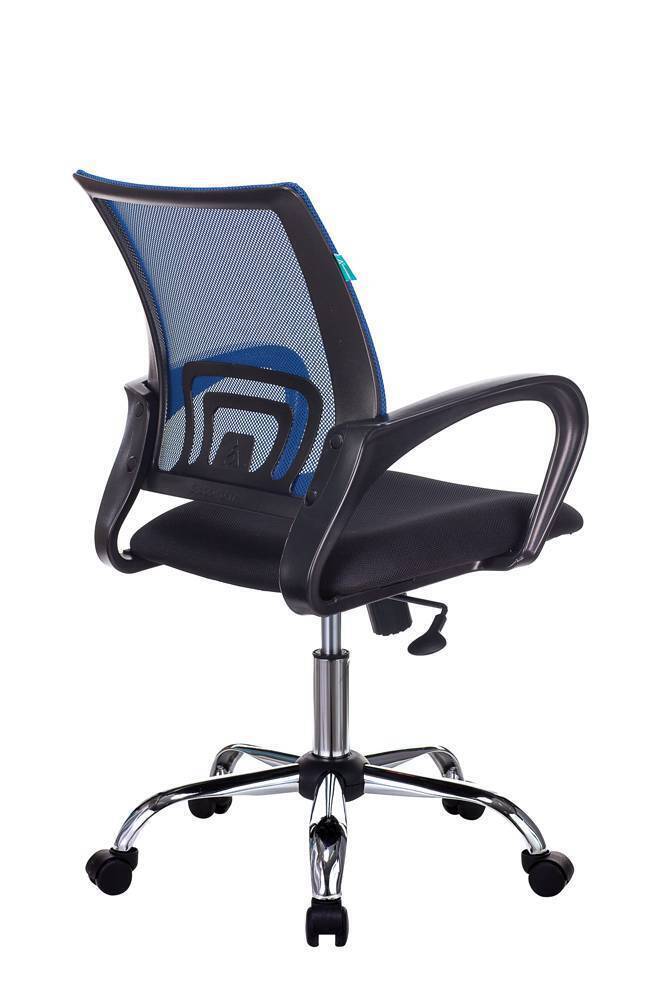 Кресло Бюрократ CH-695SL спинка сетка синий TW-05 сиденье черный TW-11 крестовина хром Stool Group