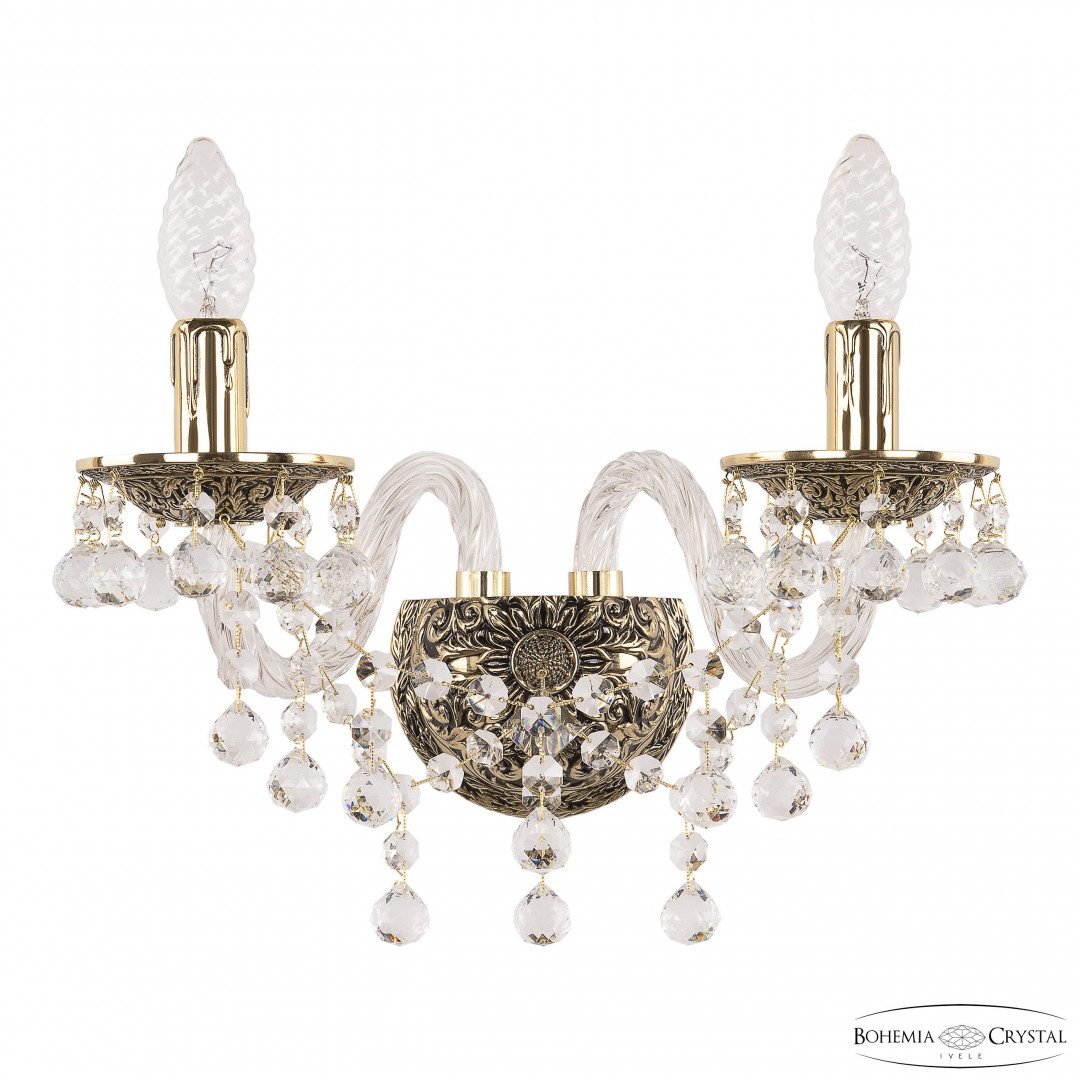 Бра хрустальные 16209B/2/141 GB Bohemia Ivele Crystal