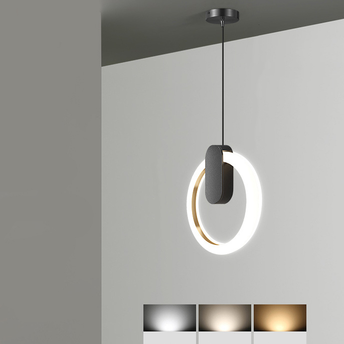 Подвесной светильник GINA D20 Black 4000К by ImperiumLoft