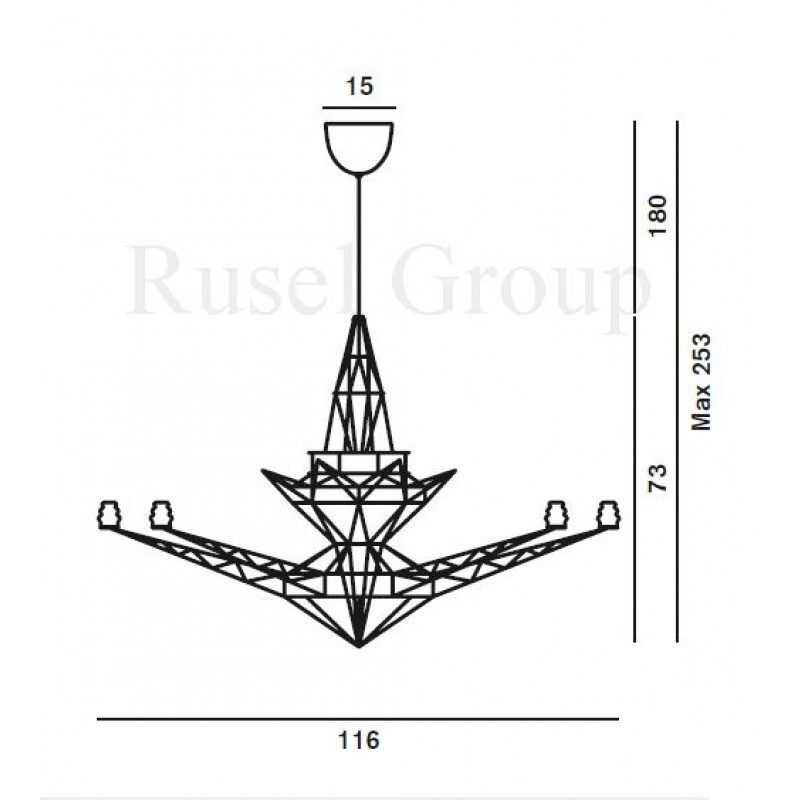 Подвесной светильник Foscarini LIGHTWEIGHT sospensione