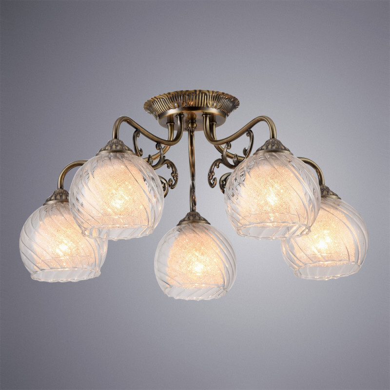 Накладная люстра Arte Lamp A7062PL-5AB