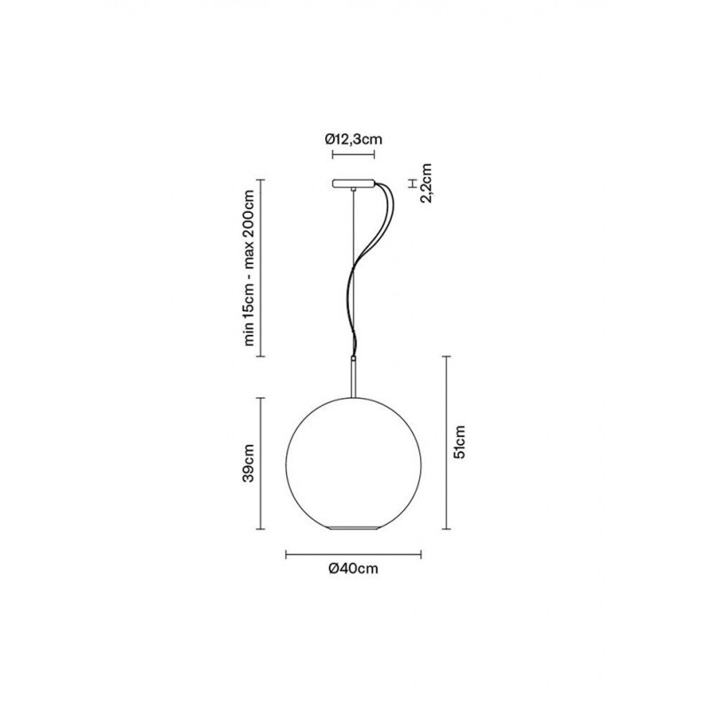Подвесной светильник Fabbian D57 A55 12