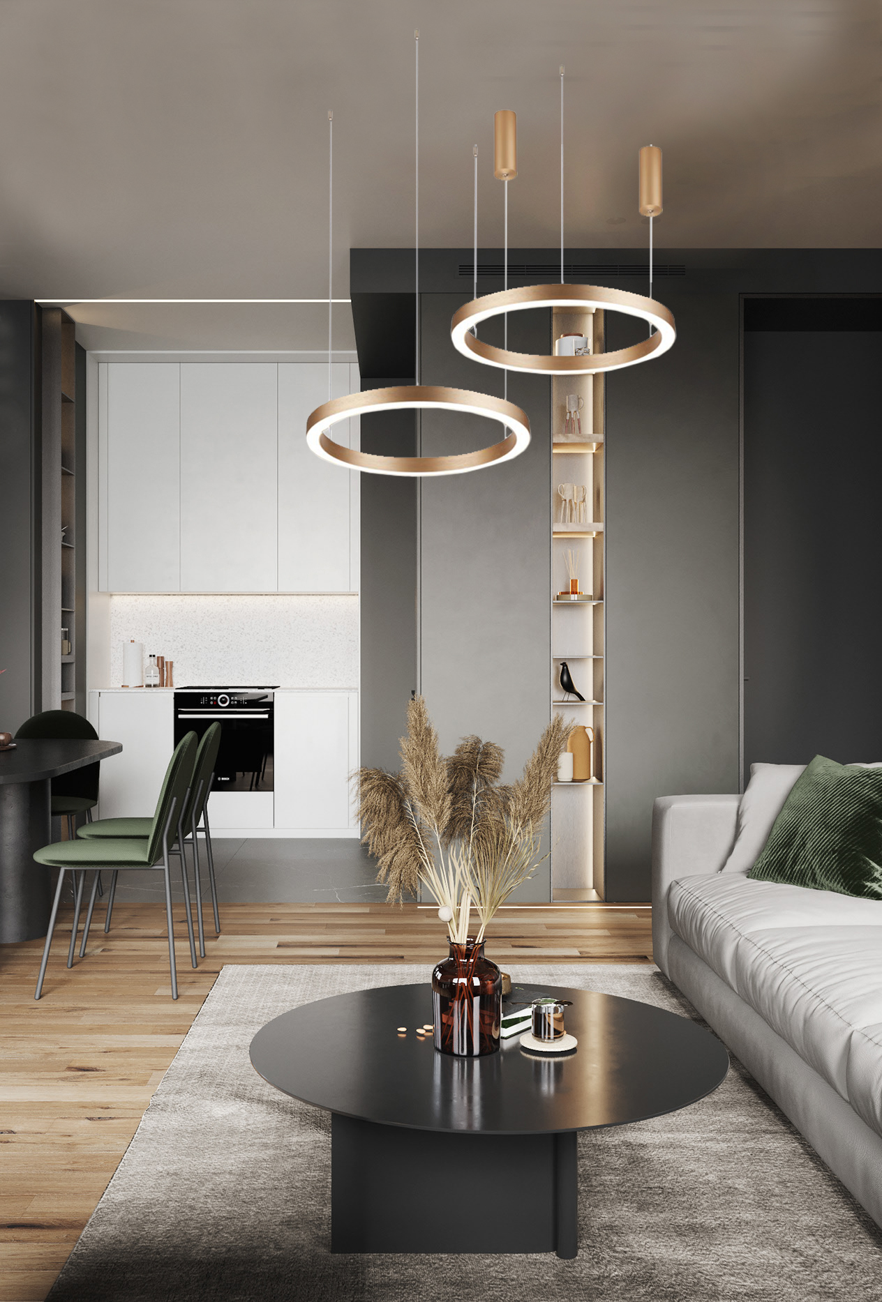 Люстра Milosh tendence 0685CLA-100GD