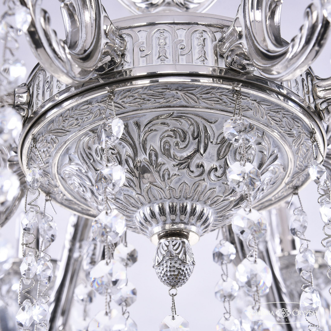 Люстра бронзовая с хрусталём 71302/8/210 A NW