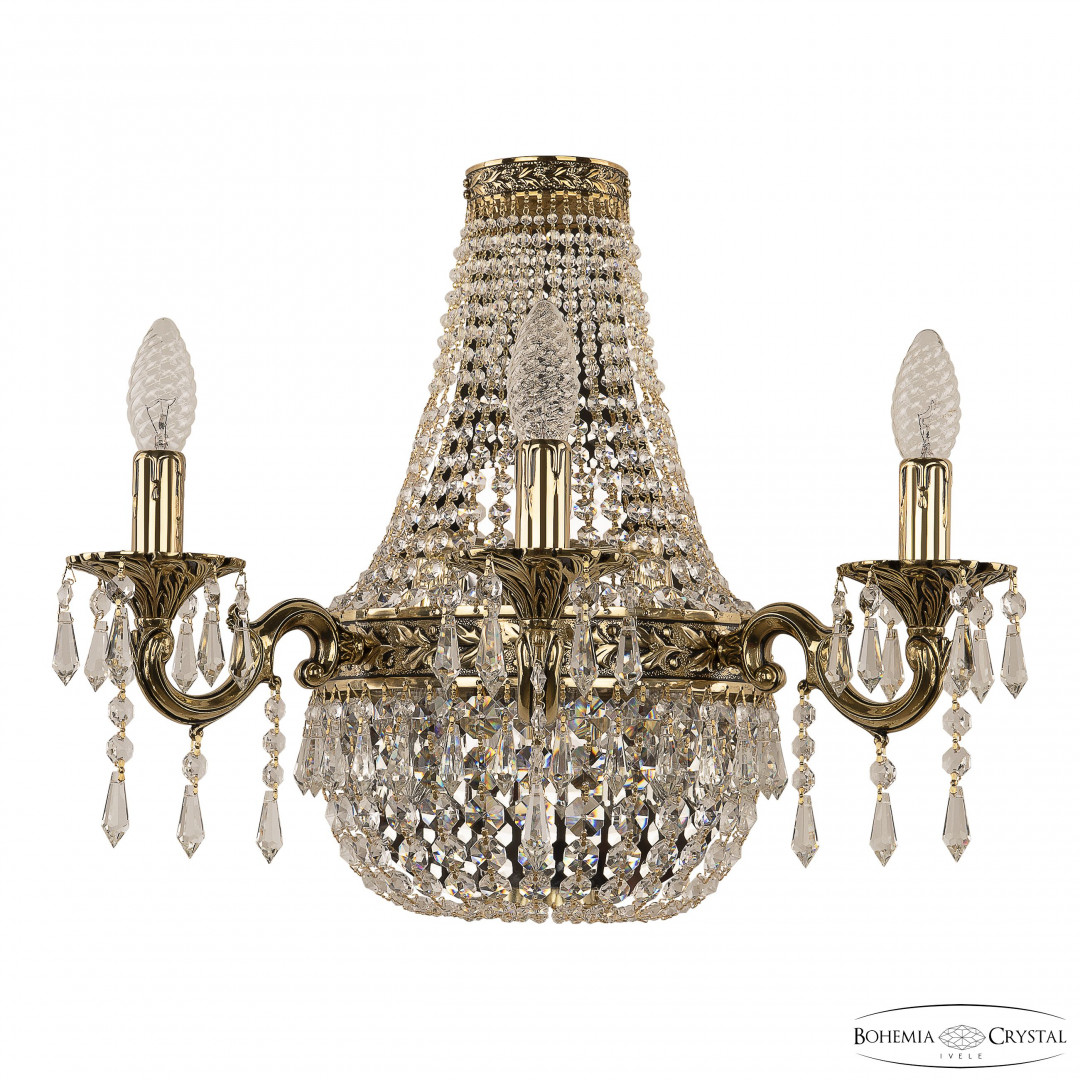 Бра хрустальные 2201H201B/3/47IV GB Bohemia Ivele Crystal