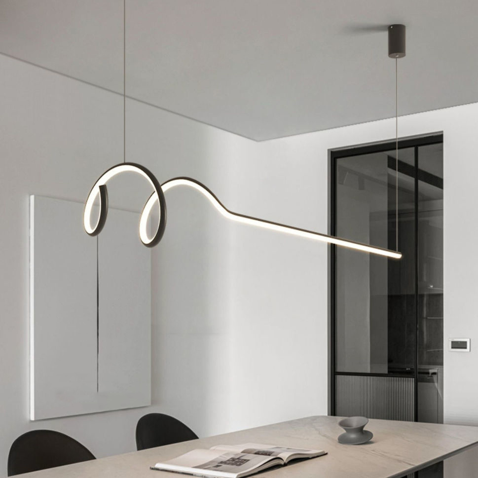 Подвесной Светильник Damaris L120 Black 4000К By Imperiumloft