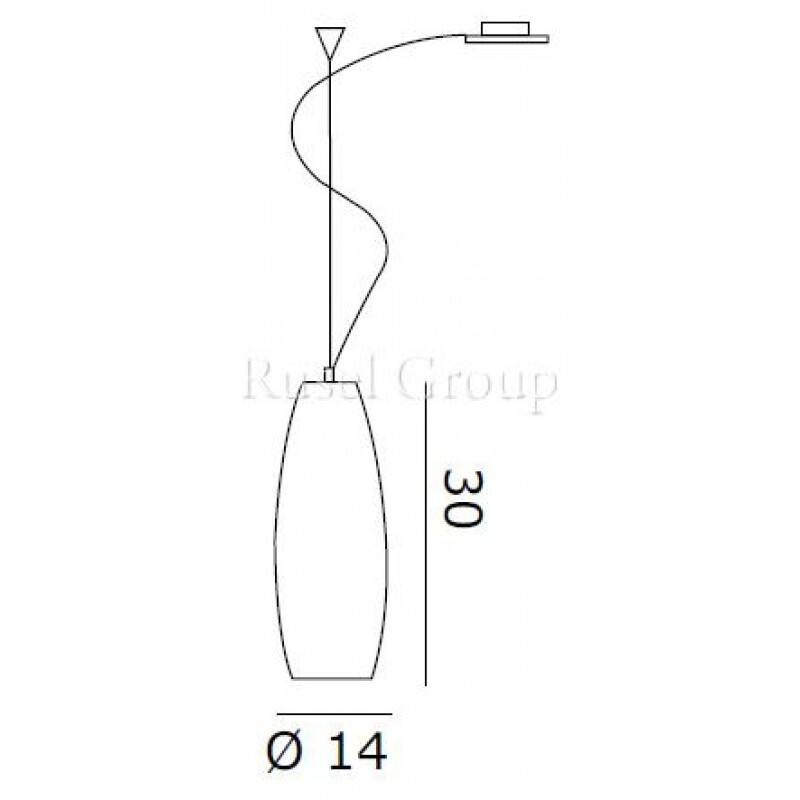 Подвесной светильник de MAJO PERONI S14D