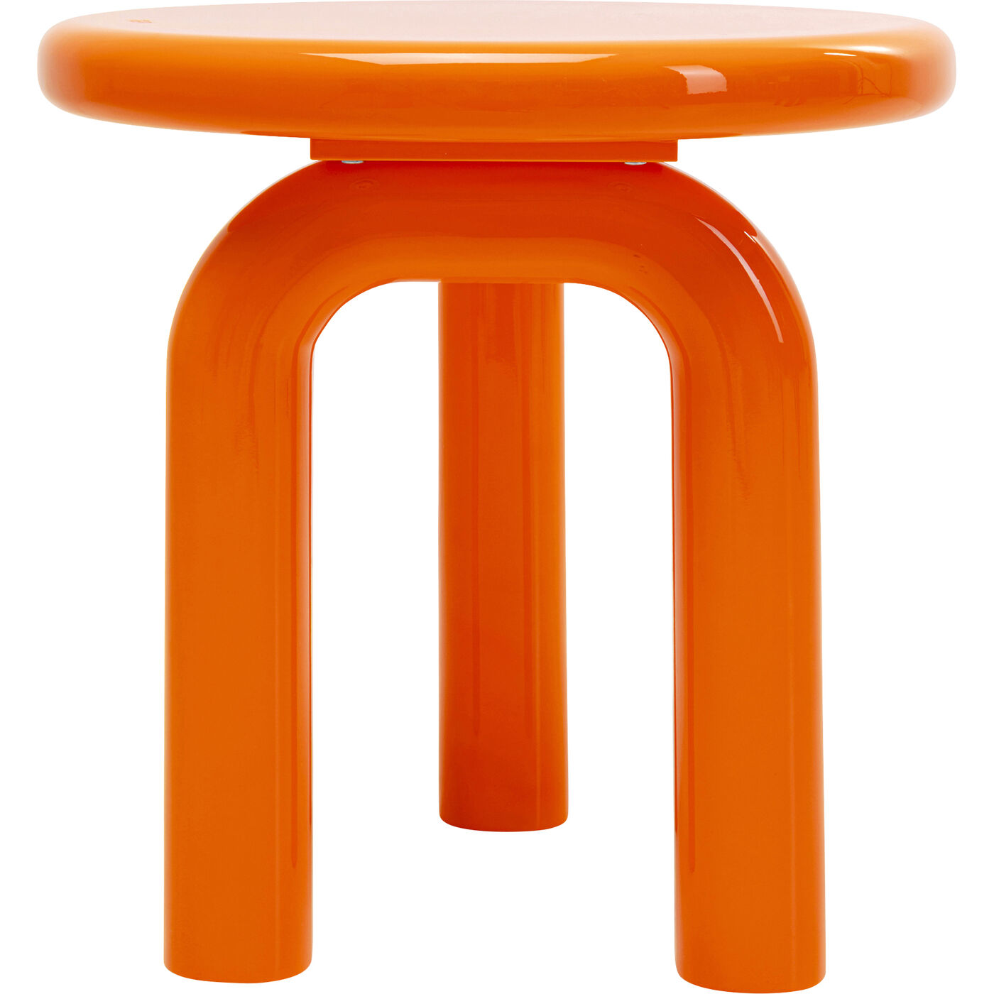 Стол приставной Eliano Orange Ø50cm KARE 71249