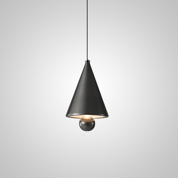 Подвесной светильник PIET СONE C Black by ImperiumLoft