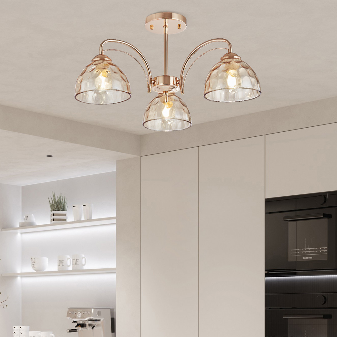 Люстра потолочная с плафонами 332366/3 FGD Arte Milano