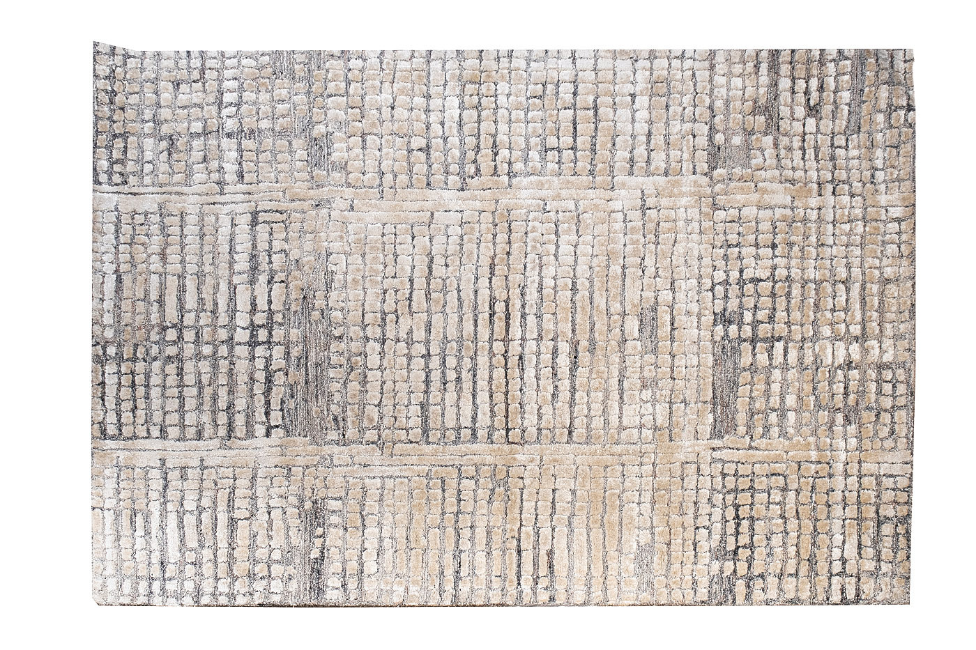 Ковер Wilton 1,6х2,3м, 60% бамбук, 40% шерсть Garda Decor 75-WLN-02 160*230