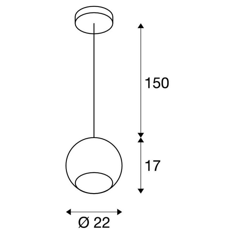 Подвесной светильник SLV 1002047