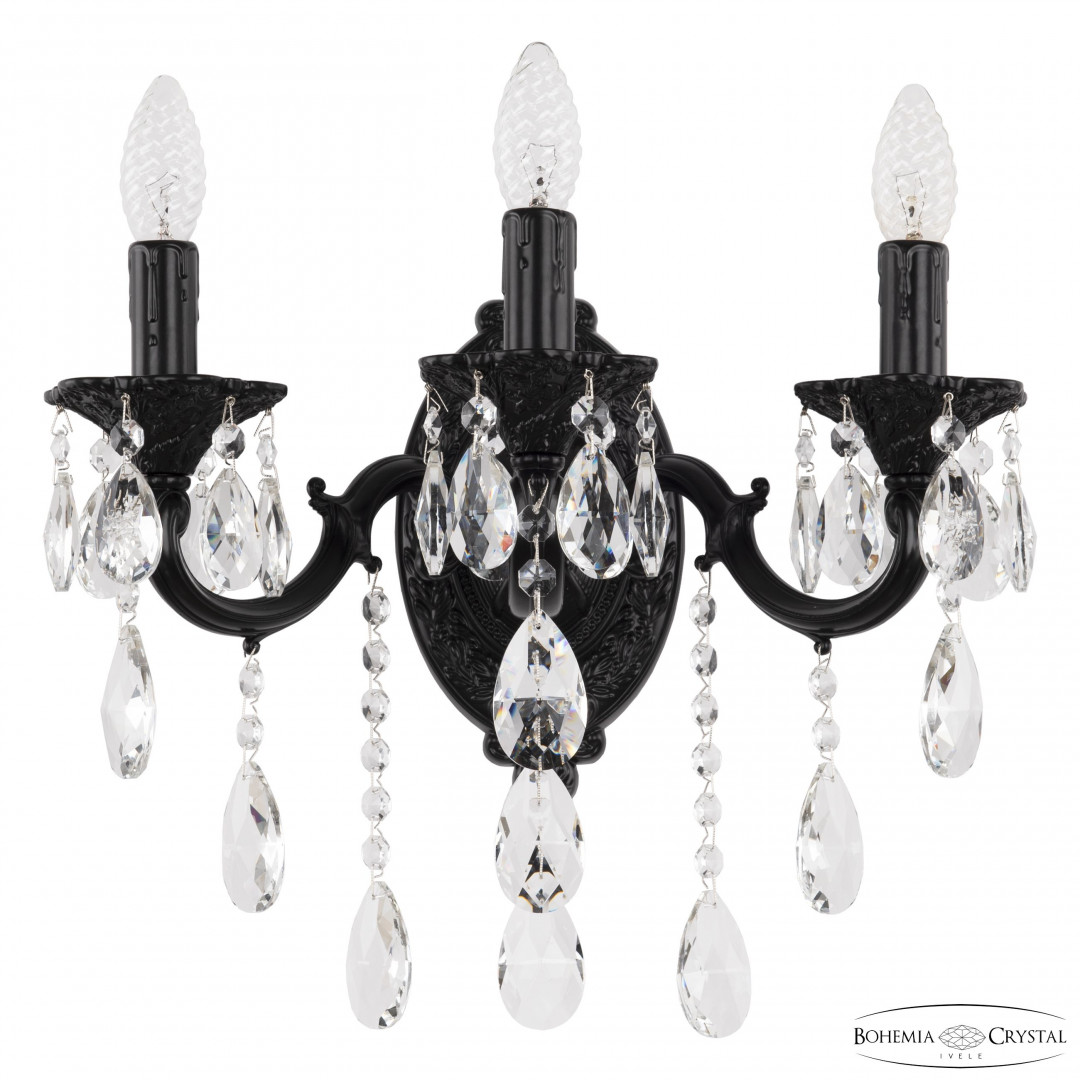 Бра хрустальные AL7801B10/3/175 B BM Bohemia Ivele Crystal