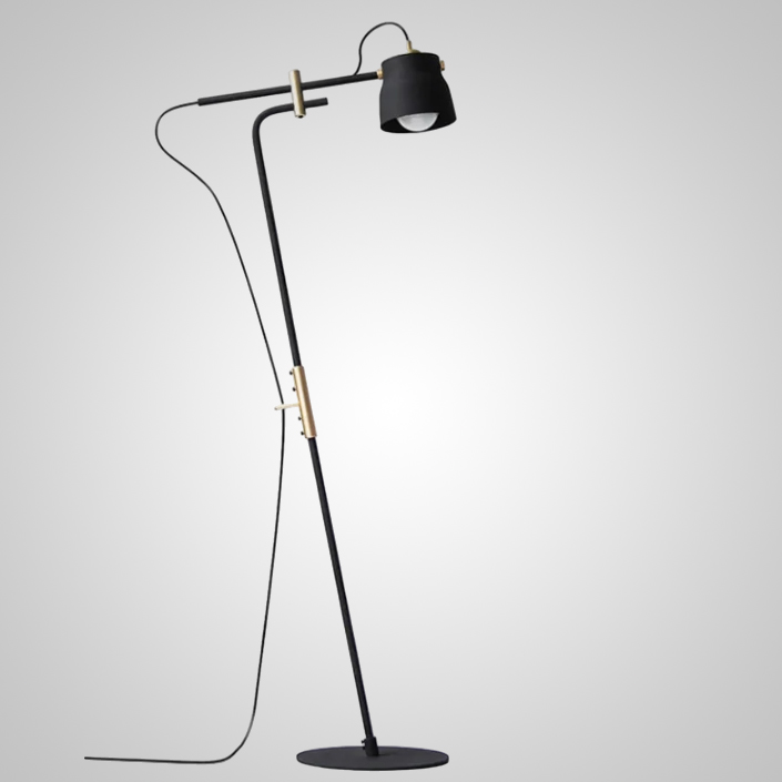 Торшер Ram Flor Black By Imperiumloft