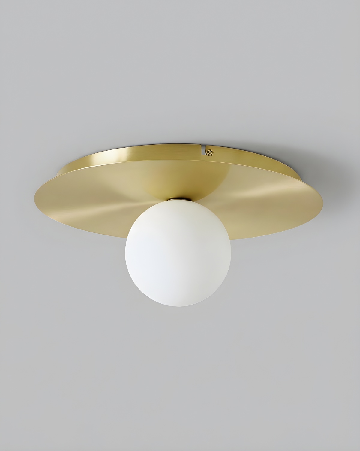 Золотистый настенно-потолочный светильник Ноа Louvre Home LFM220825SWL