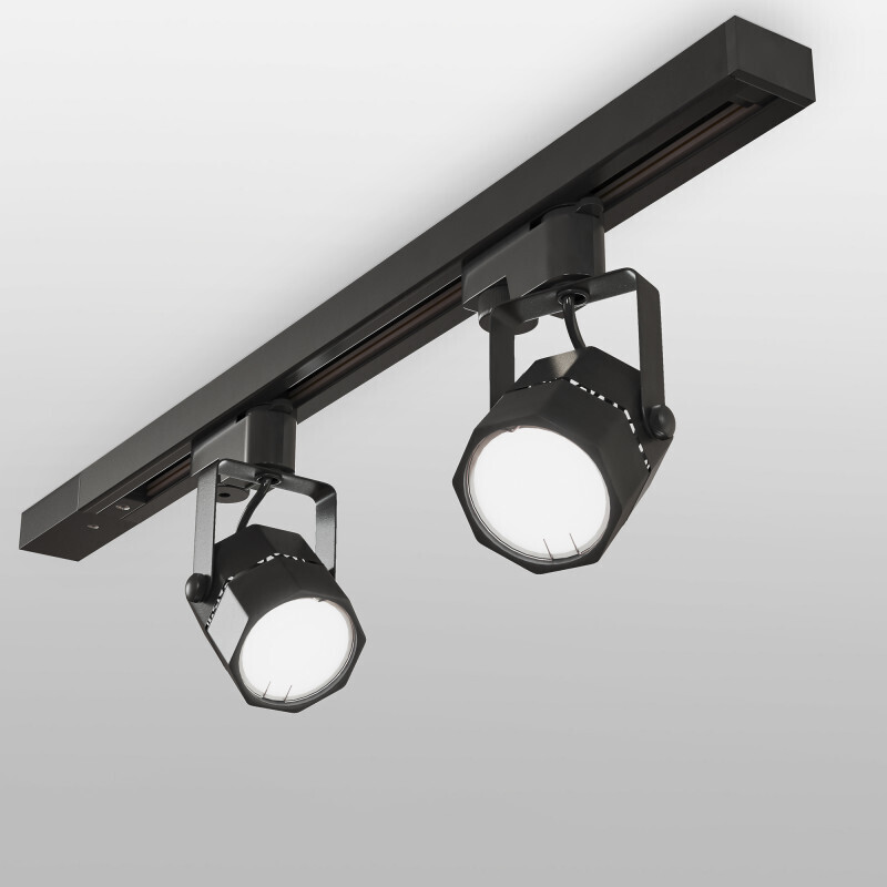 Светильник на шине Elektrostandard Robi GU10 Черный (MRL 1004) однофазный