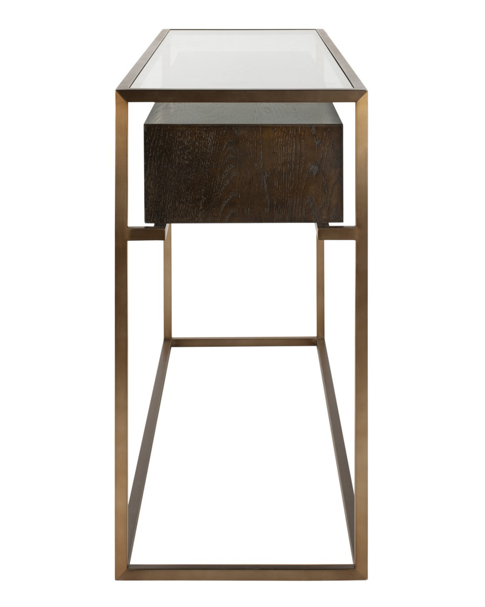 Коричневая консоль с ящиками Хэйворд Louvre Home LHFCNT140523IMT