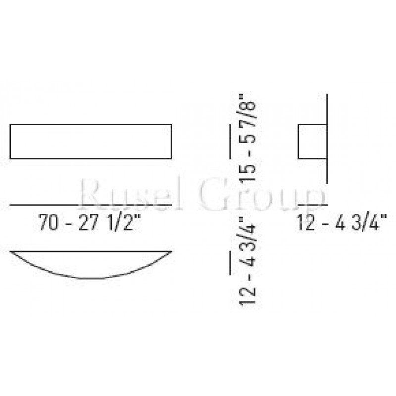 Настенный светильник Axo Light SKIN AP 70