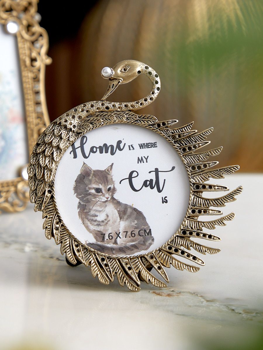 Фоторамка настольная Лебедь Glasar 57-469