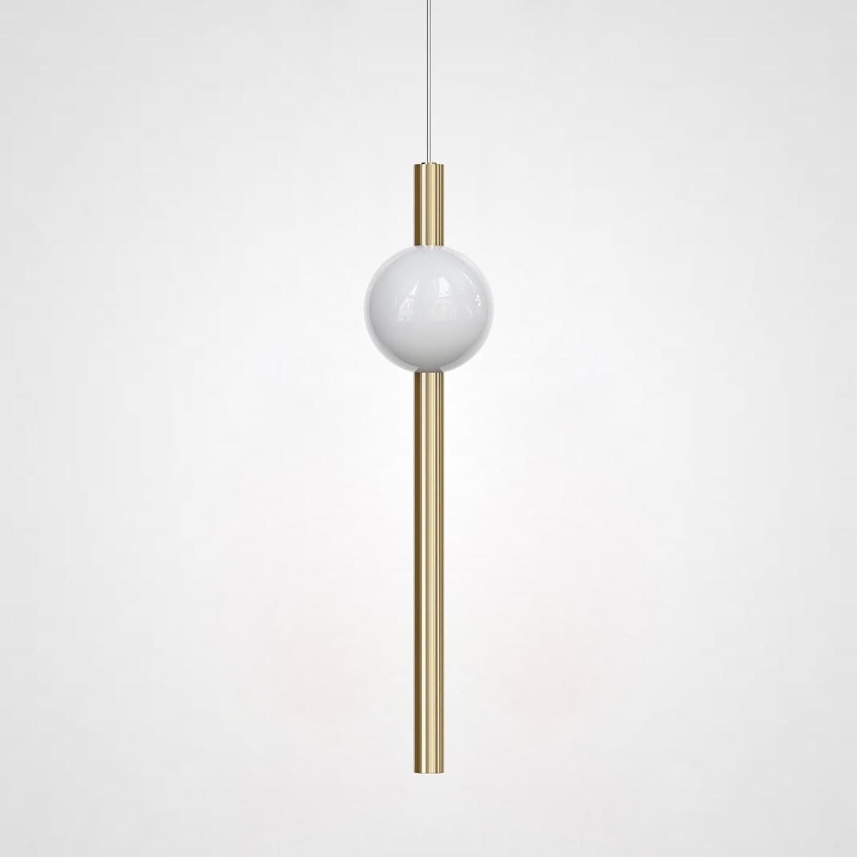 Подвесной светильник broom ORION GLOBE LIGHT gold D L600 by ImperiumLoft