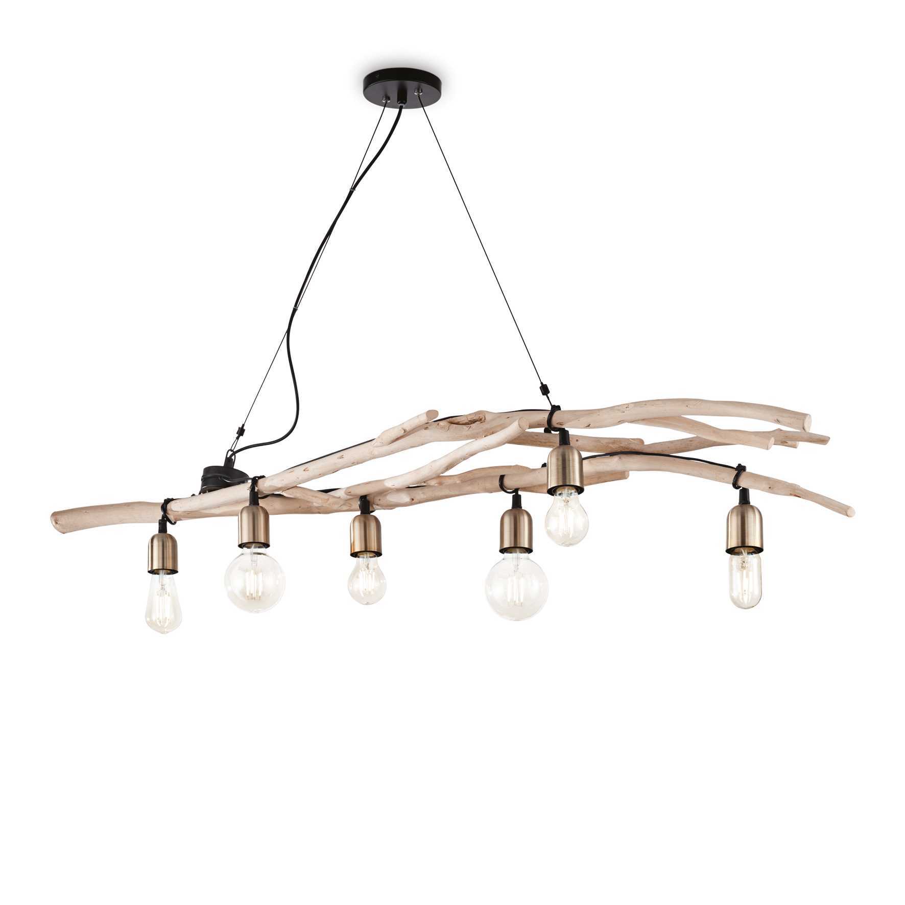 Потолочный светильник Ideal Lux DRIFTWOOD SP6 180922