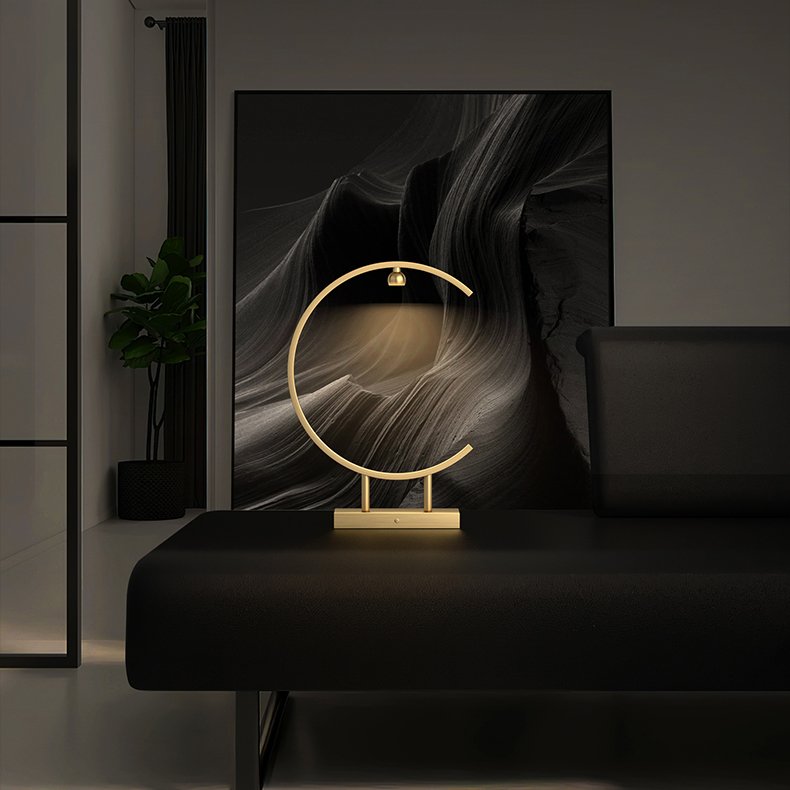 Настольная лампа GERTON B D30 by ImperiumLoft