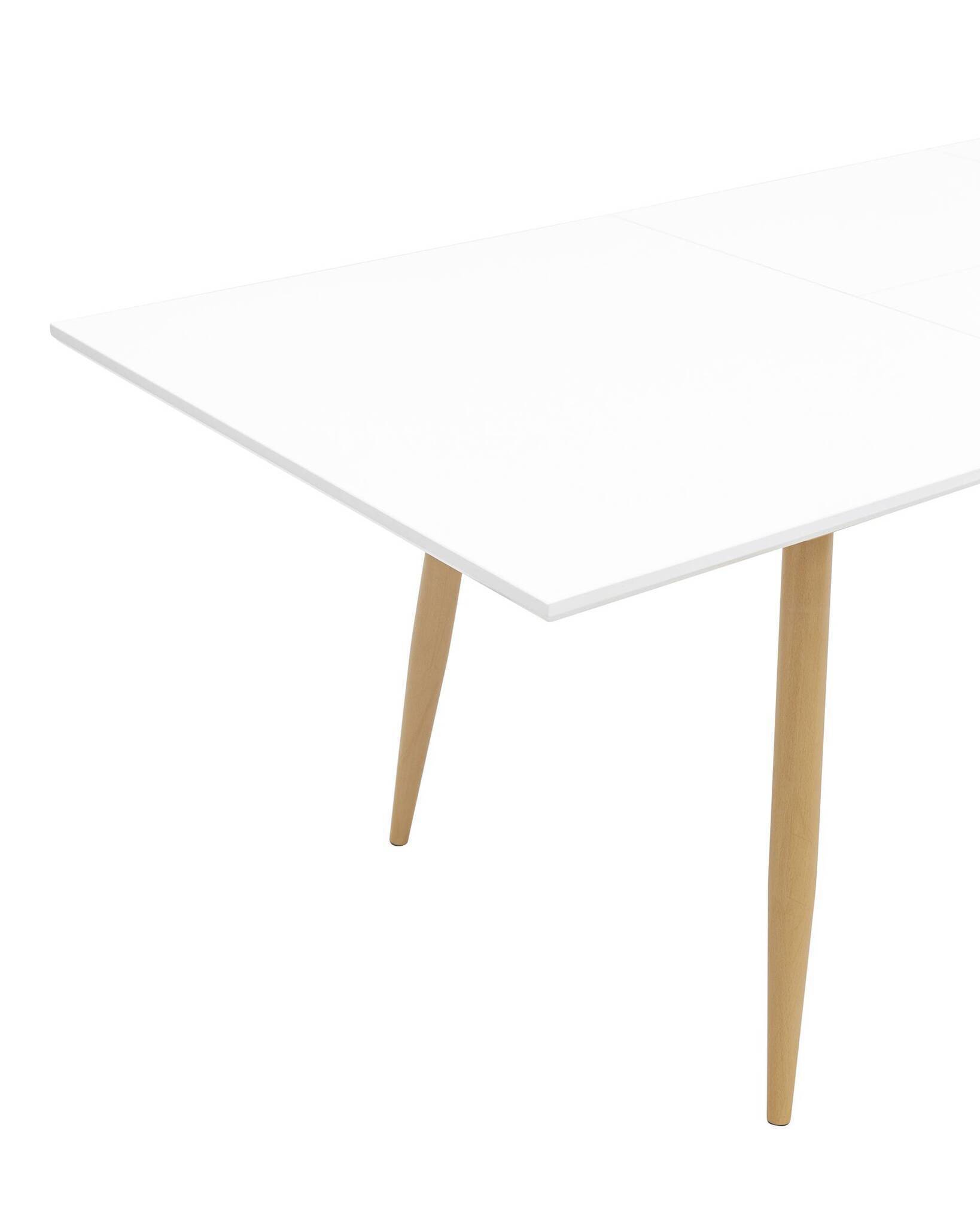 Стол обеденный Стокгольм раскладной 160-220*90 белый Stool Group