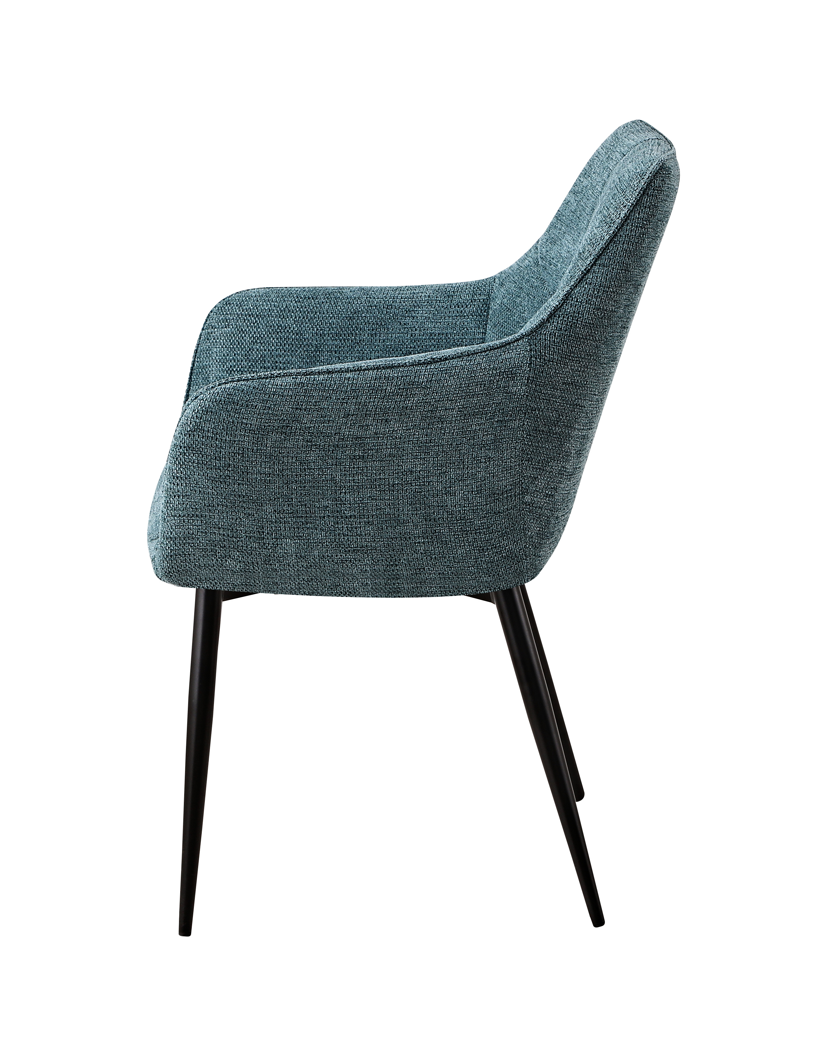 Стул обеденный Lynet рогожка голубой Stool Group