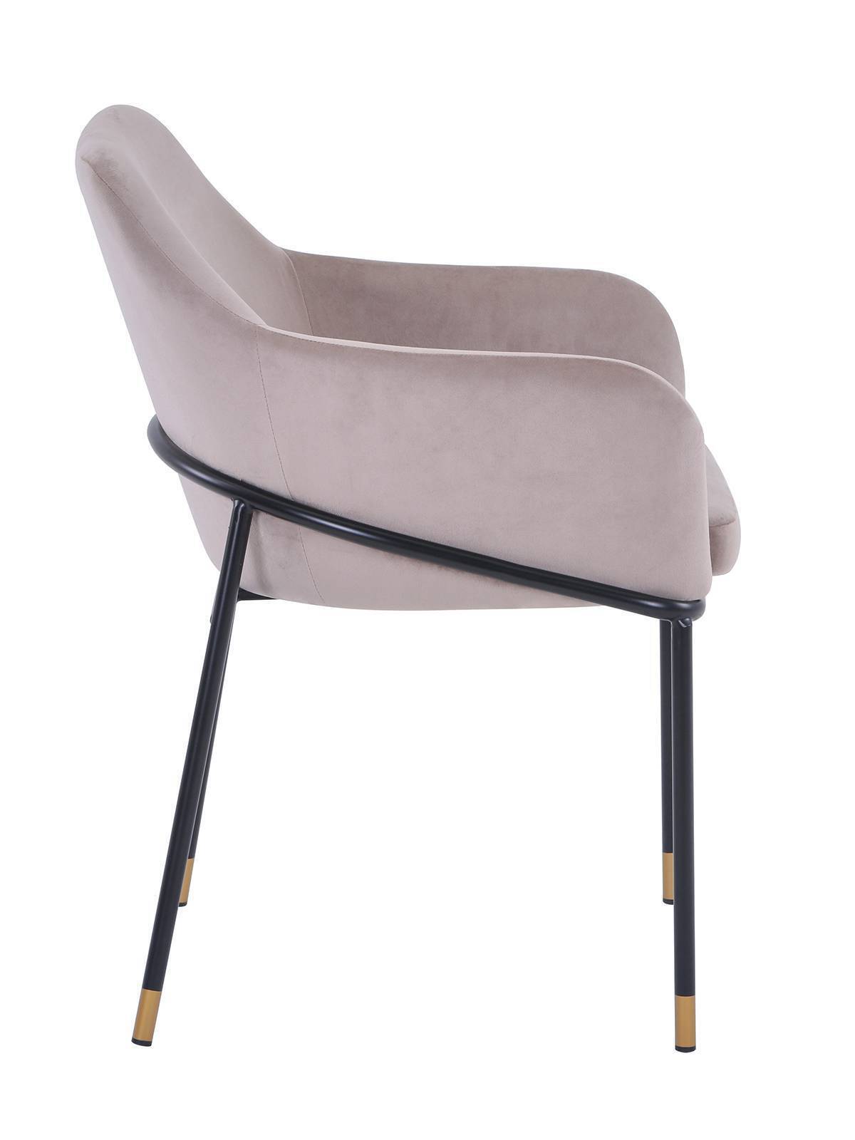 Стул Сандра велюр шампань Stool Group