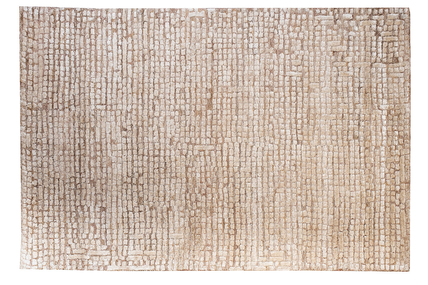 Ковер Wilton 3х4м, 60% бамбук, 40% шерсть Garda Decor 75-WLN-05 300*400