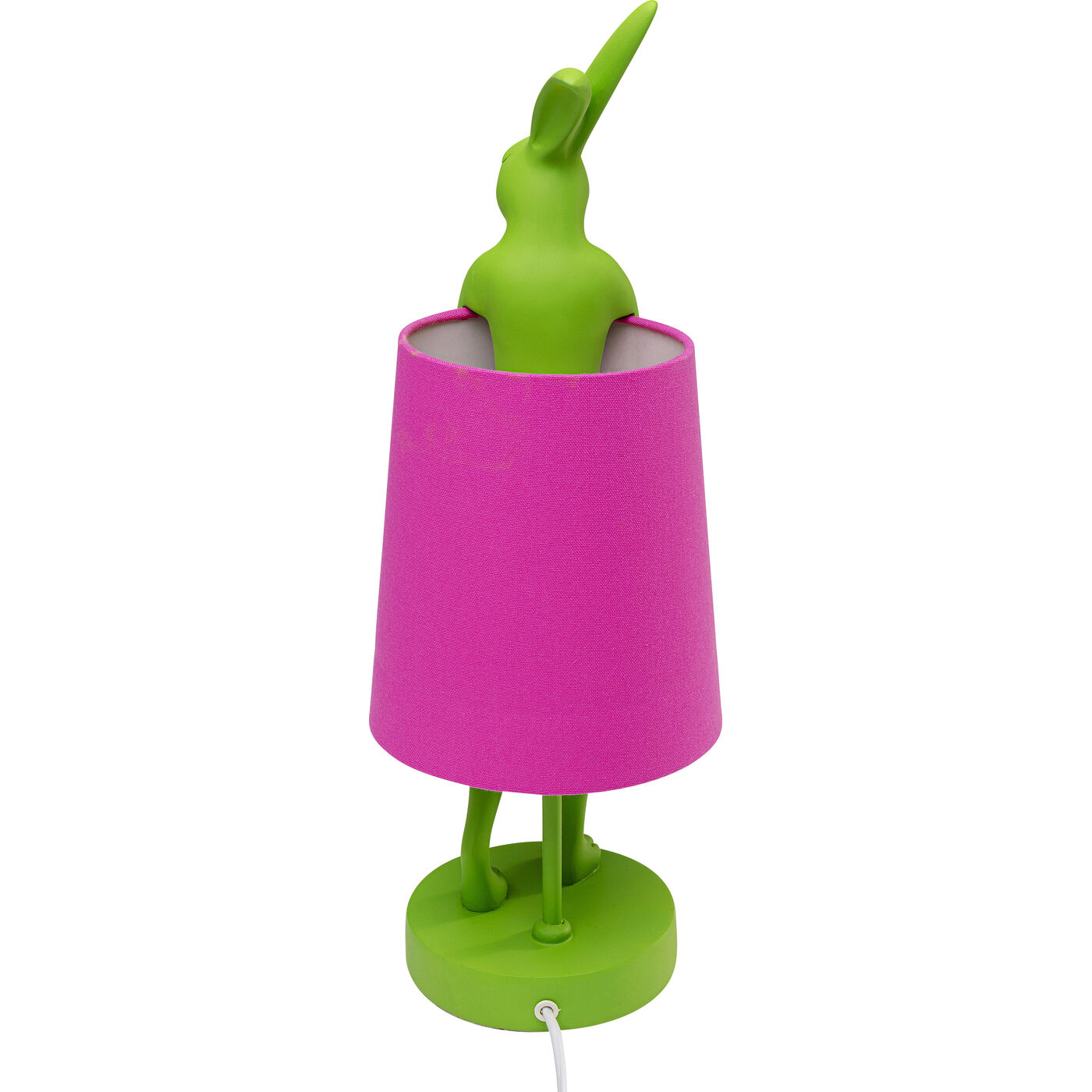 Светильник настольный Animal Rabbit Green/Pink 50cm KARE 56660