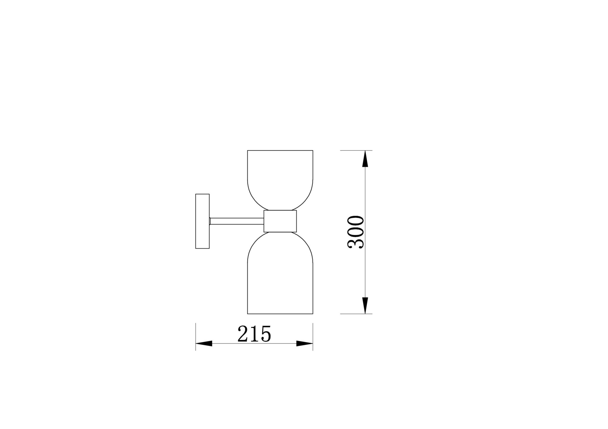 Настенный светильник Freya FR5203WL-02BS