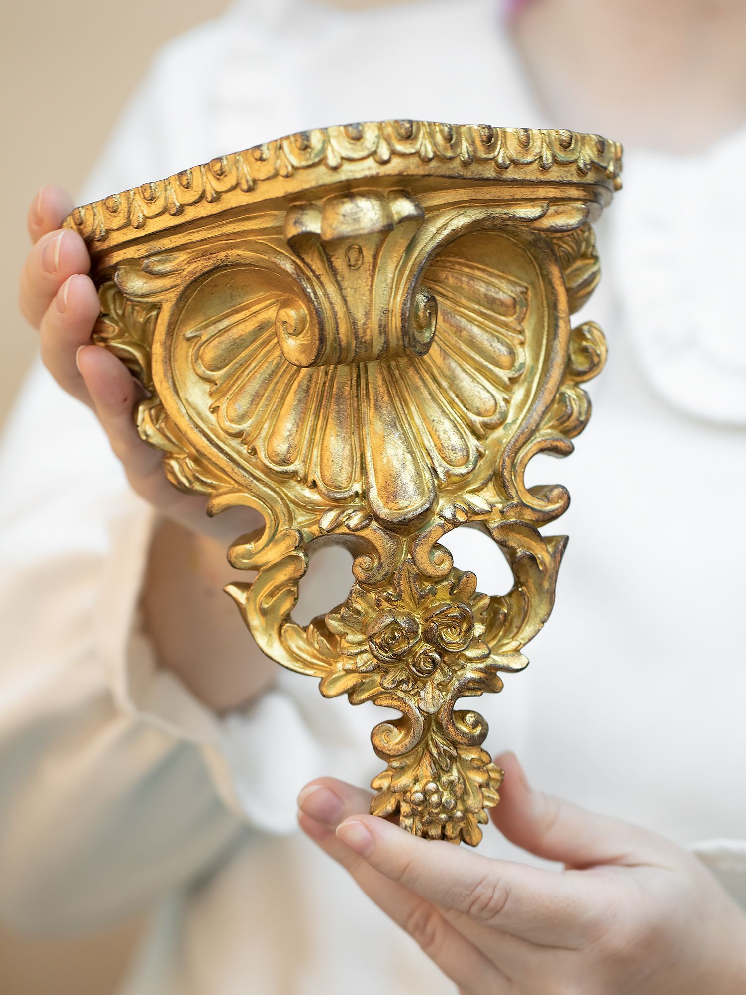 Консоль настенная, под старину Glasar 28-644