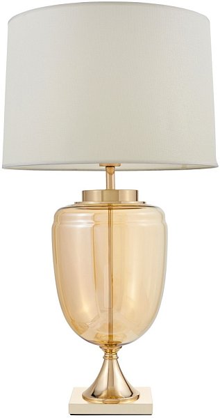 Интерьерная настольная лампа Lumina Deco LDT 304 F.GD+WT