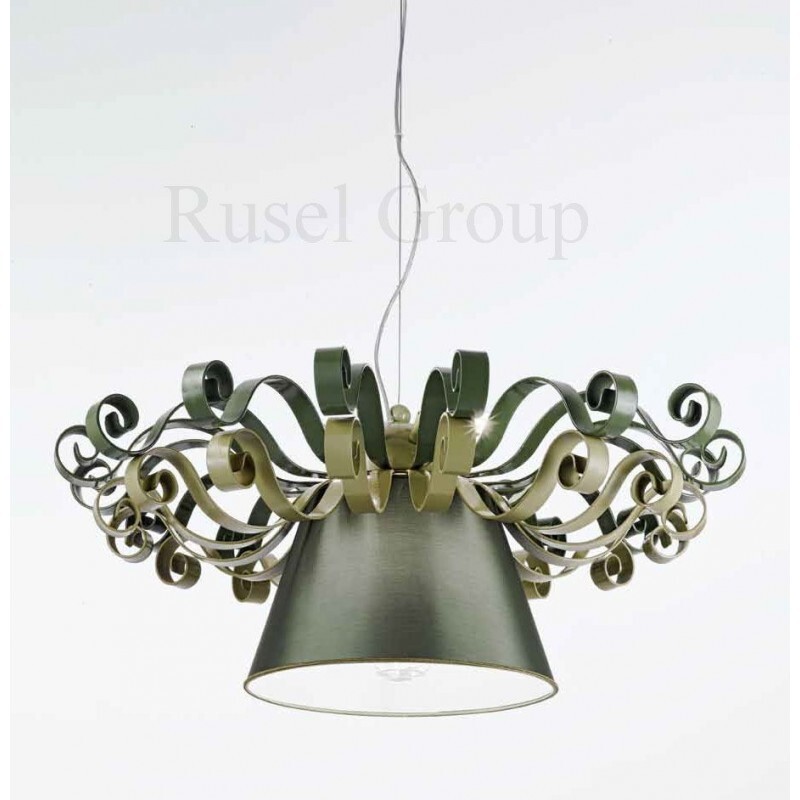 Подвесной светильник MM Lampadari MEDUSA 7065/8+1