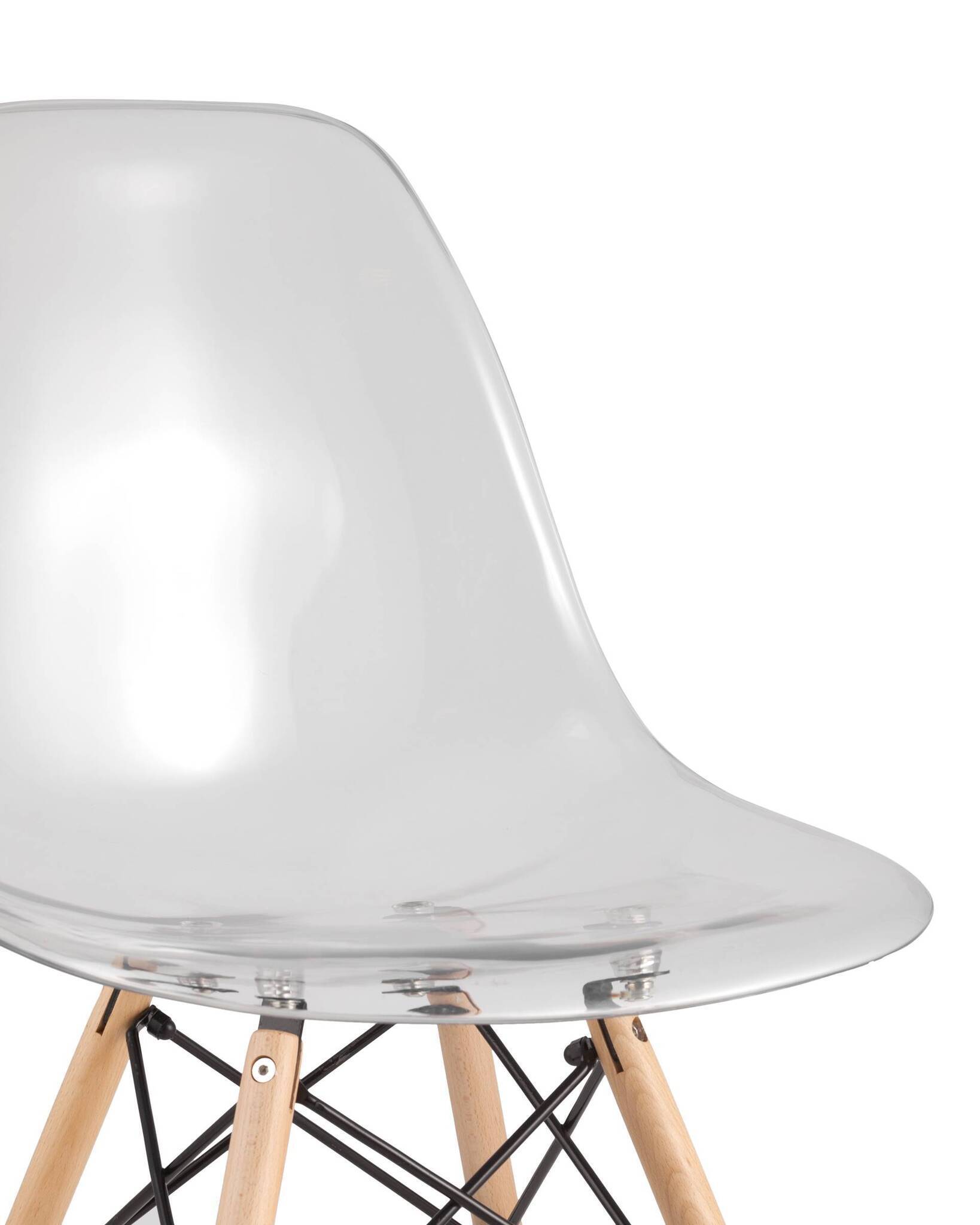 Стул DSW прозрачный Stool Group