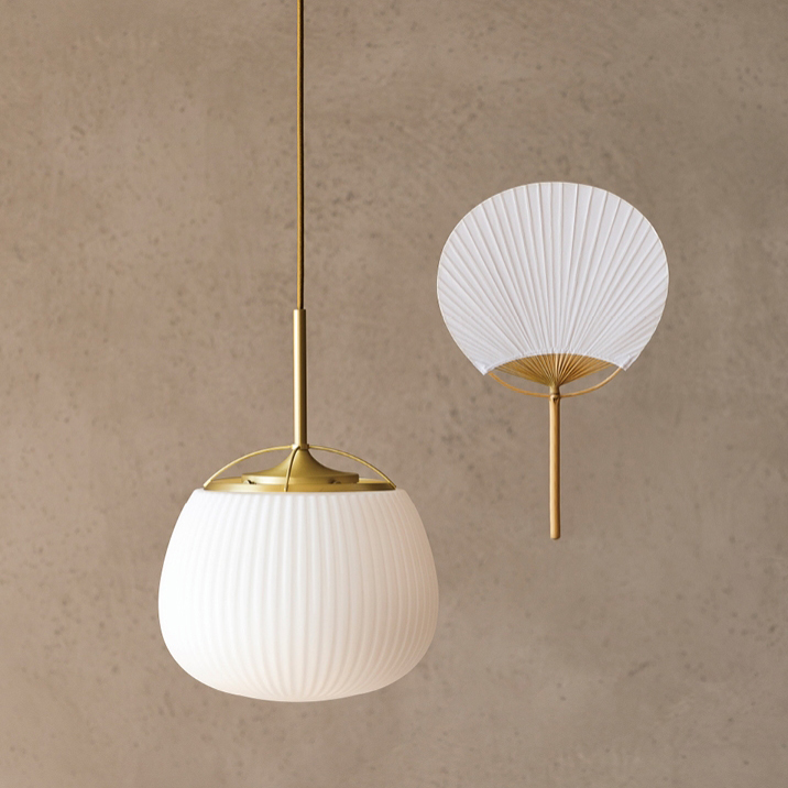 Подвесной светильник TOFFE Brass Milk by ImperiumLoft