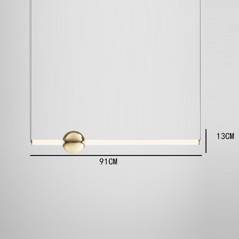 Реечный светодиодный светильник BRANT LONG by ImperiumLoft