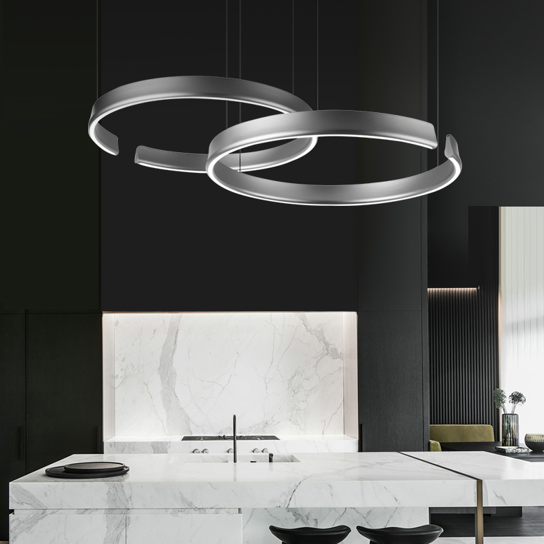 Подвесная люстра VEIKKO COMBO D45+65+65+85 Chrome by ImperiumLoft