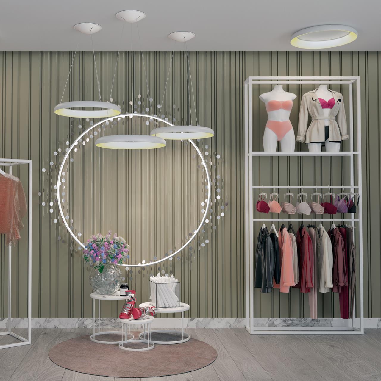 Светильник подвесной диммируемый со сменой цветовой температуры (беспроводной пульт ДУ в комплекте) Novotech 359032