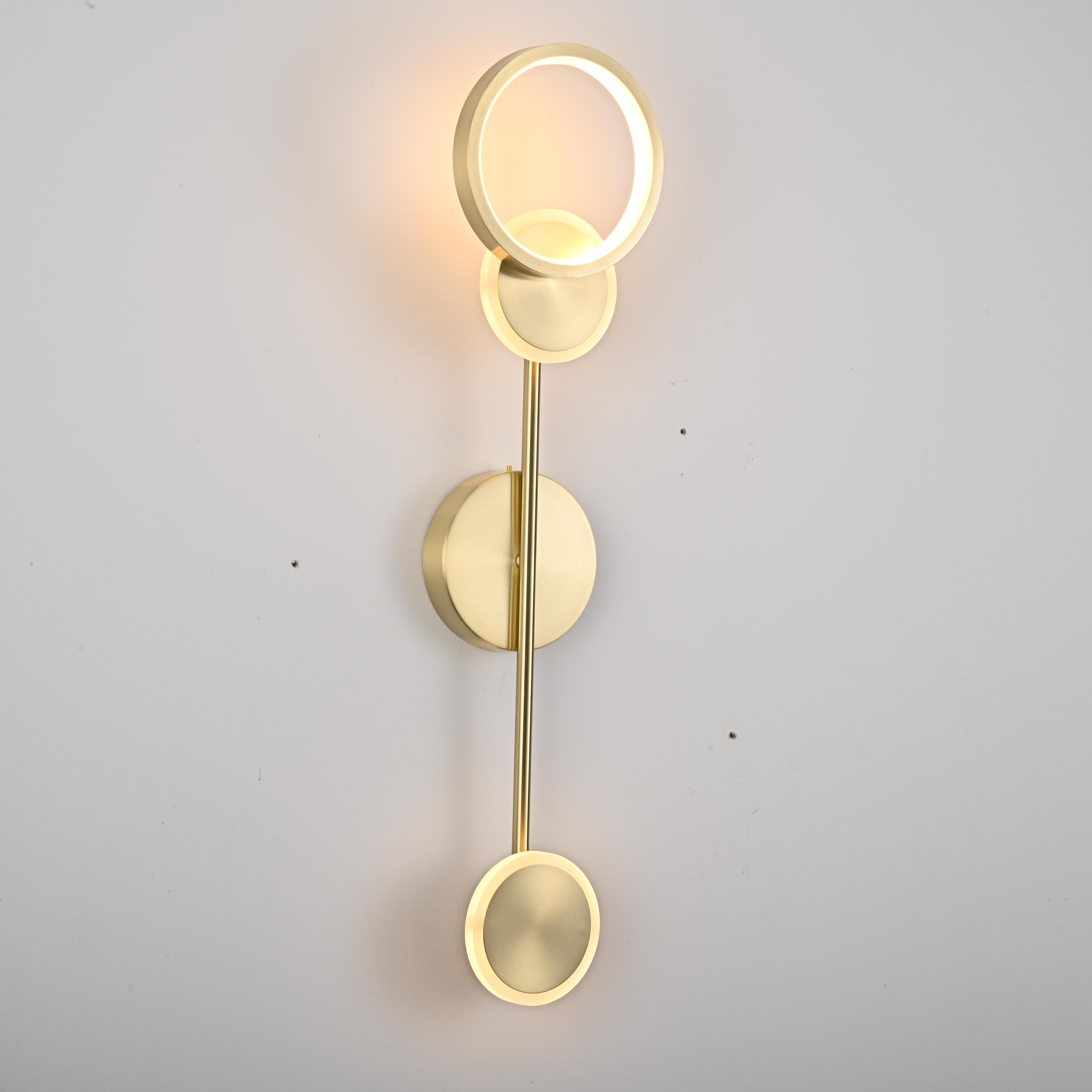 Настенный светильник ZINGY B Brass by ImperiumLoft