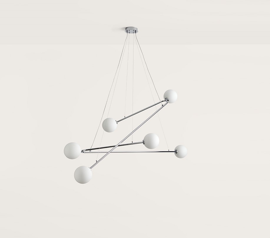 Люстра Endo 6L хром Aromas del Campo