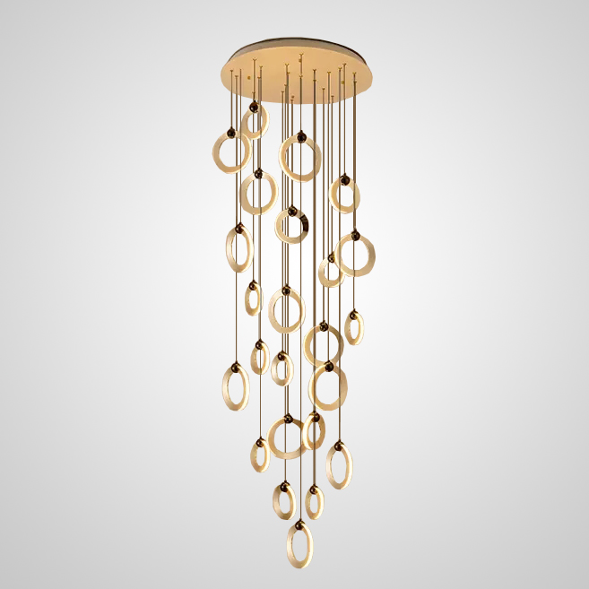 Подвесной светильник KARI L24 Brass by ImperiumLoft