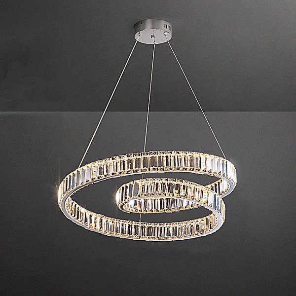Подвесная люстра BERTOLDA S D60 Chrome by ImperiumLoft